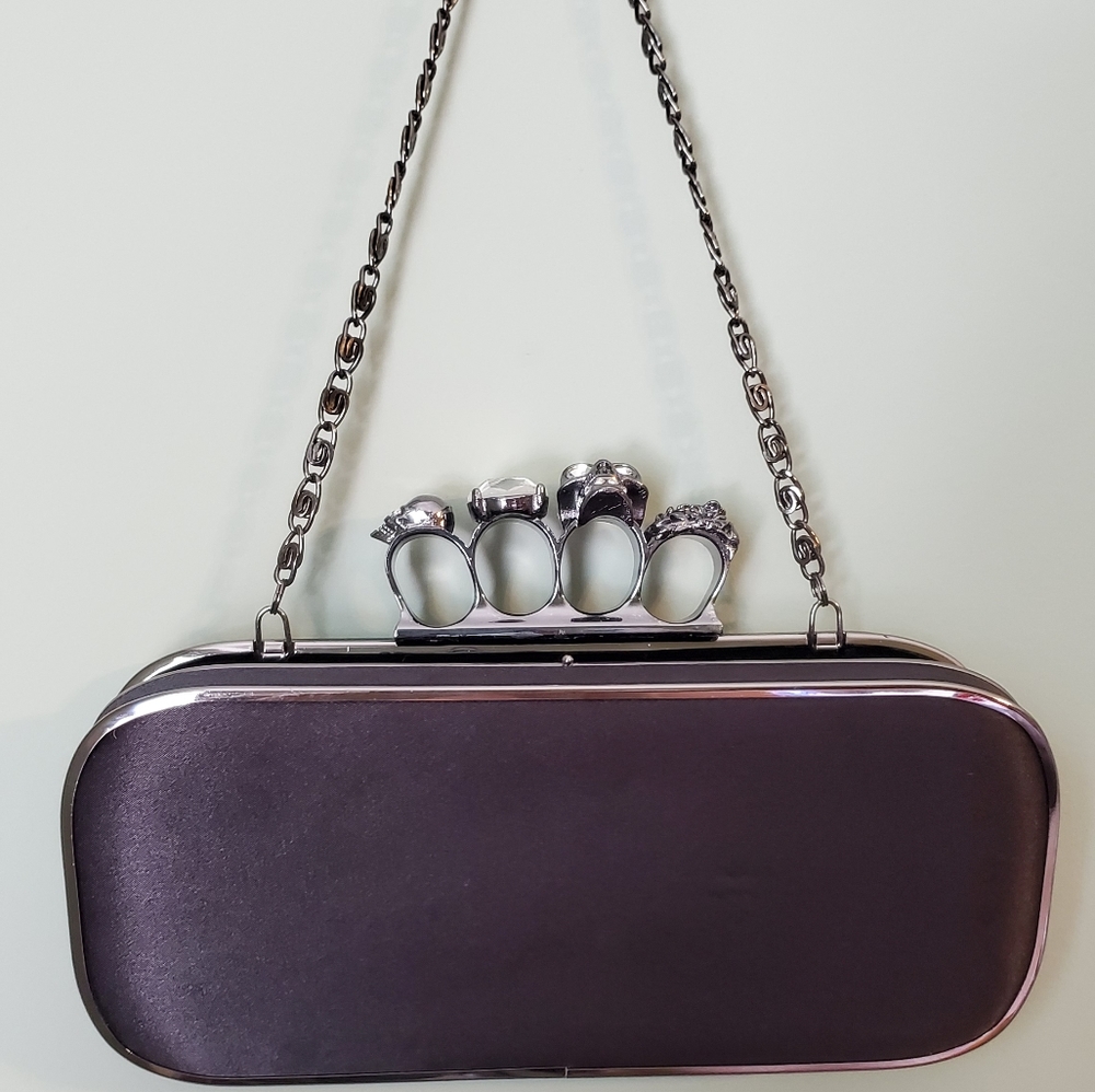 Women's Ring Adorned Clutch